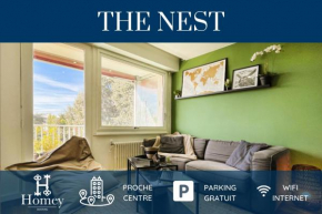 HOMEY THE NEST - New / Balcon privé / Free parking Annemasse